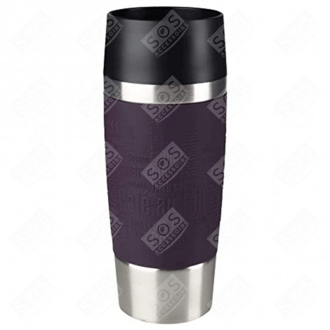 INSULATED TRAVEL MUG PLUM 360 ML ACCESSORIES AND MAINTENANCE  - K3085114