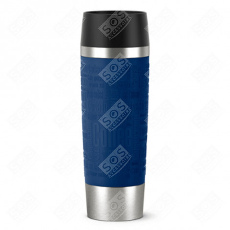 TRAVEL MUG 360 ML BLUE SILVER ACCESSORIES AND MAINTENANCE  - K3082214