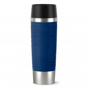 Travel Mug 360 ml blue silver