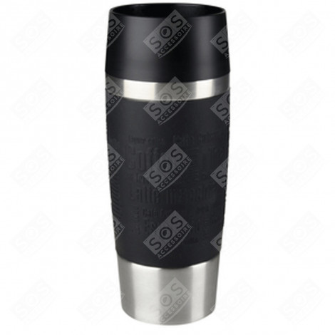 INSULATED TRAVEL MUG BLACK 360 ML ACCESSORIES AND MAINTENANCE  - K3081114