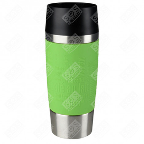 TRAVEL MUG GREEN 360 ML ACCESSORIES AND MAINTENANCE  - K3083114