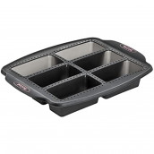 6 Mini-Cake Molds Crispybake 29x21 cm (Silicone)