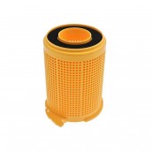 Cylindrical filter cover