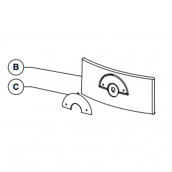 Facade, reference point B