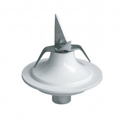 Mixer bowl blade block