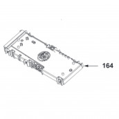 Electronic card, command module (reference 164)