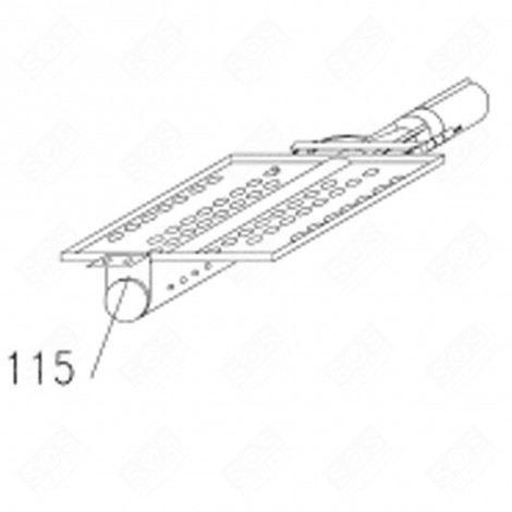 GRID BURNER GAS / ELECTRIC OVENS - 42374231