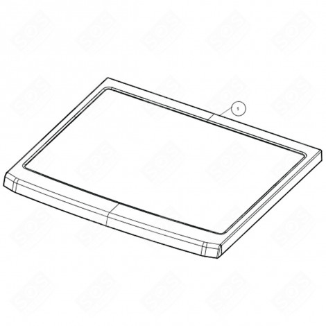 UPPER PANEL (MARK 1) WASHING MACHINES - 2880100100