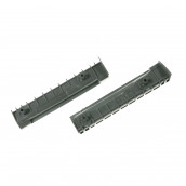 Guide rails right and left