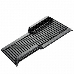 Original grooved plate