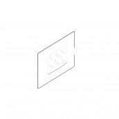 Original outer door glass