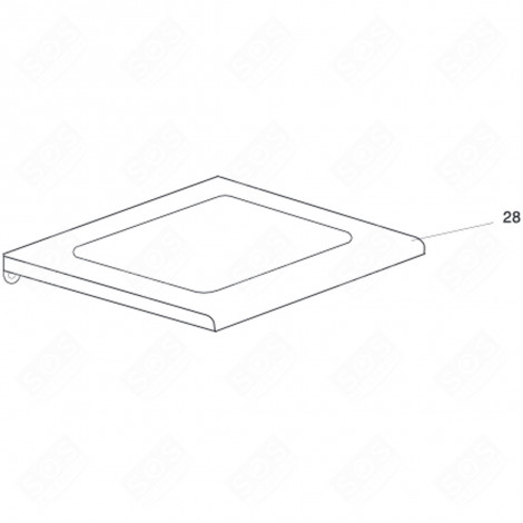 TOP REFRIGERATOR, FREEZER - 4333801600