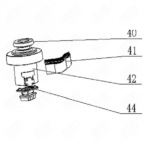 MOTOR (REFERENCE 40) VACUUM CLEANER  - 4071387478