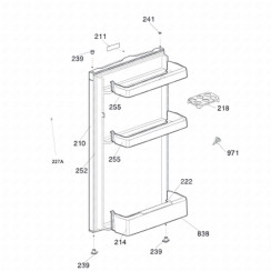 Door seal (mark 252)