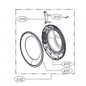 Complete door (A150)