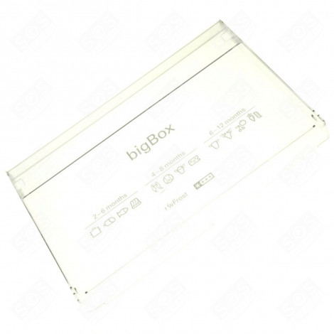 FRONT OF THE CENTRAL CONTAINER ORIGINAL REFRIGERATOR, FREEZER - 00743287, 743287