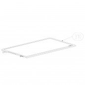 Shelf, rack (marker 310) 722X424 mm