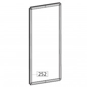 Door seal (fridge section) (ref. 252)