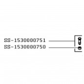 Pressure gauge gasket (item SS-1530000750)
