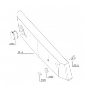 Panel strip (ref. 3010)