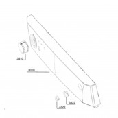 Panel strip (ref. 3010)