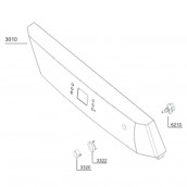 Panel strip (ref. 3010)