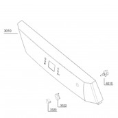 Panel strip (ref. 3010)