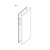 Door seal (refrigerator part) reference 191 0 original