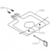 Upper tubular resistance (reference 1039)