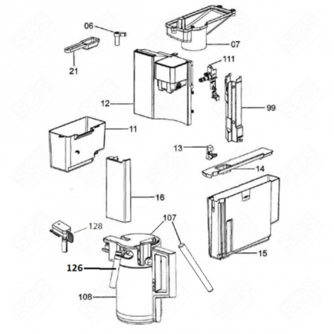 PIPETTE (MARK 128) COFFEE MAKER, ESPRESSO - 273825