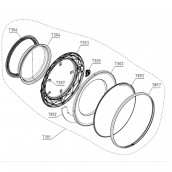 WM-76/86 070 sign assy (mark 7301)