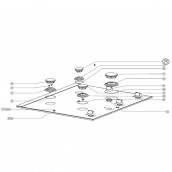 Burner cap (reference 25)