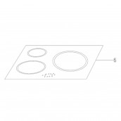 Glass top ceramic (mark 6)