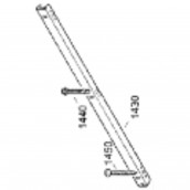 Hexagonal sheet screw (mark 1440)
