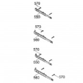Telescopic rail (marking 5460)
