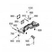 Water drain membrane (reference 940)
