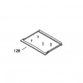 Glass container for vegetables (mark 128)