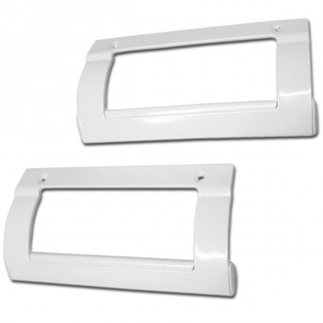 SET OF 2 FIXED DOOR HANDLES REFRIGERATOR, FREEZER - 960018281
