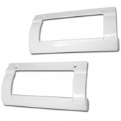 Set of 2 fixed door handles
