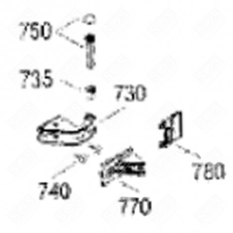 HOOD (MARK 770) REFRIGERATOR, FREEZER - 7421652