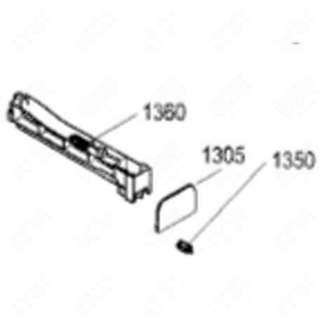 HOOD (CODE 1350) REFRIGERATOR, FREEZER - 7413624