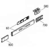 Control panel housing (mark 60)