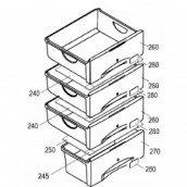 Screen printing band for drawer (mark 280)