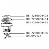 Rear shock absorber (ref. RS-RT4248)