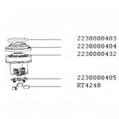 Motor spacer (ref. 2230000405)
