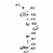 Zamac hinge (mark 420)