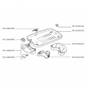 Left handle + yellow button (ref. TS-01002270)