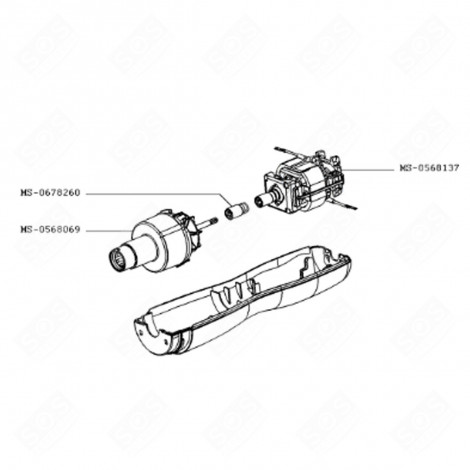 REDUCER (MARK MS-0568069) FOOD PROCESSOR - MS-0568069