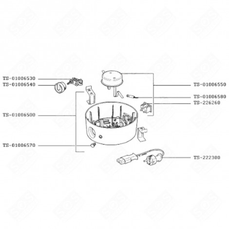 SENSOR (MARK TS-01006550) SMALL HOUSEHOLD APPLIANCE - TS-01006550