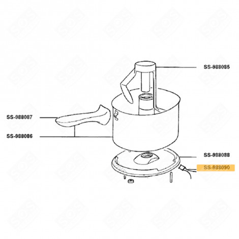 TEMPERATURE SENSOR (REF. SS-988090) FOOD PROCESSOR - SS-988090